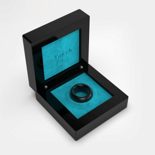 HB Ring Jet Black - Azure